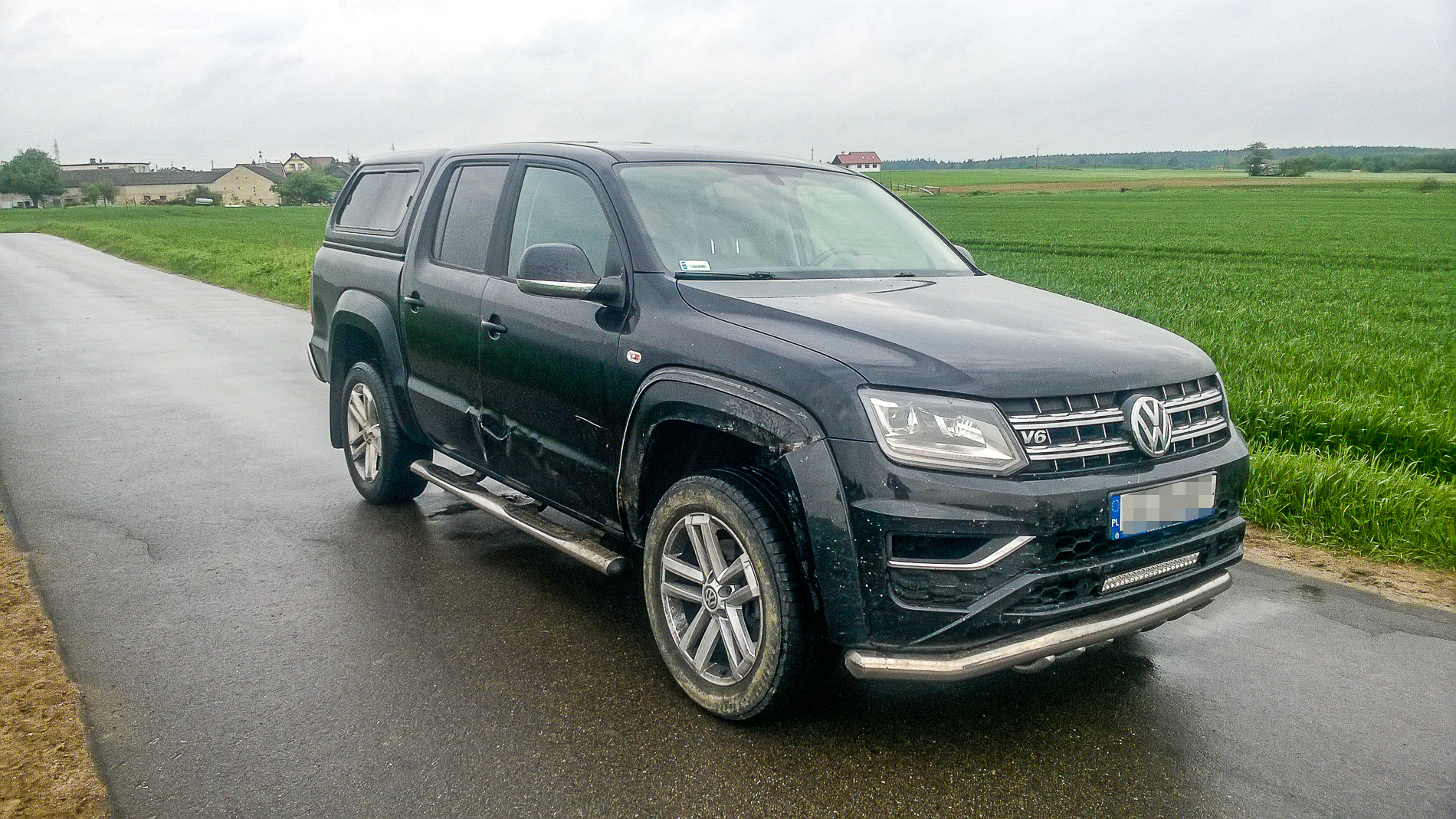 VW Amarok — przed naprawą