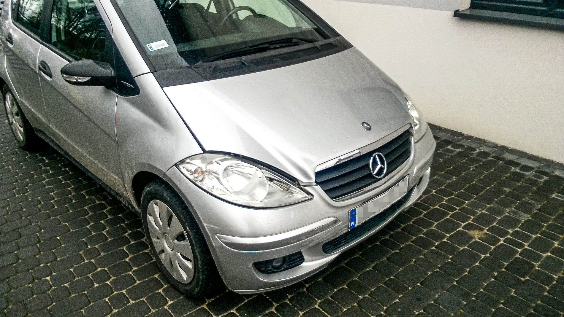 Mercedes Klasy A — przed naprawą